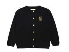 Soft Gallery cardigan Carrie owl jet black